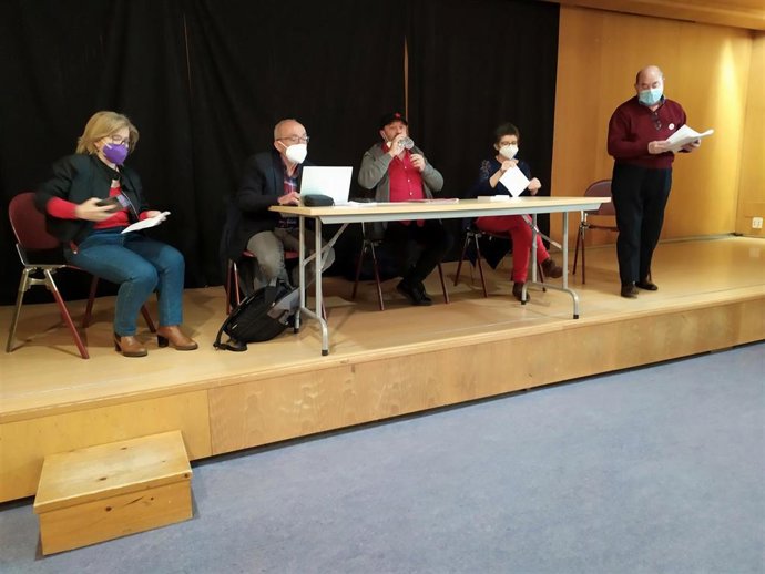 SOS Sanidade Pública explica en rueda de prensa la extensión a Galicia de la campaña para la suspensión de las patentes de las vacunas del covid