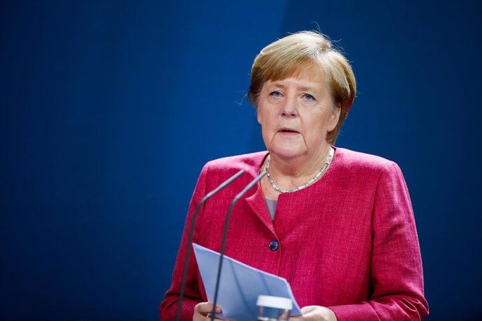 Archivo - UE.- Merkel considera "seria" la ola de coronavirus en Europa y pide aprender de la experiencia de las regiones de la UE