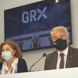 El concejal de Derechos Sociales, Familia, Infancia, Igualdad y Accesibilidad, José Antonio Huertas, en rueda de prensa.