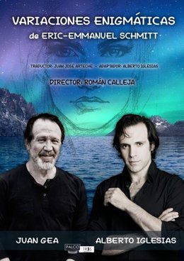 Cartel de la obra 'Variaciones Enigmáticas'