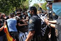 Dos detenidos en una protesta de jóvenes durante la visita de Felipe VI a la UJI
