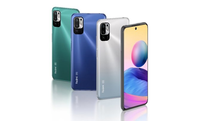Redmi Note 10 5G en cuatro colores