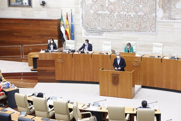 El diputado de Unidas por Extremadura expone sus propuestas de resolución.