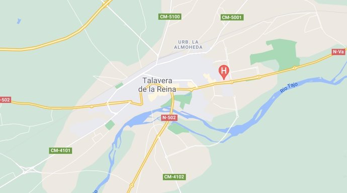 Imagen de Talavera de la Reina en Google Maps