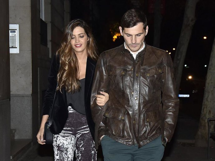Archivo - SARA CARBONERO E IKER CASILLAS