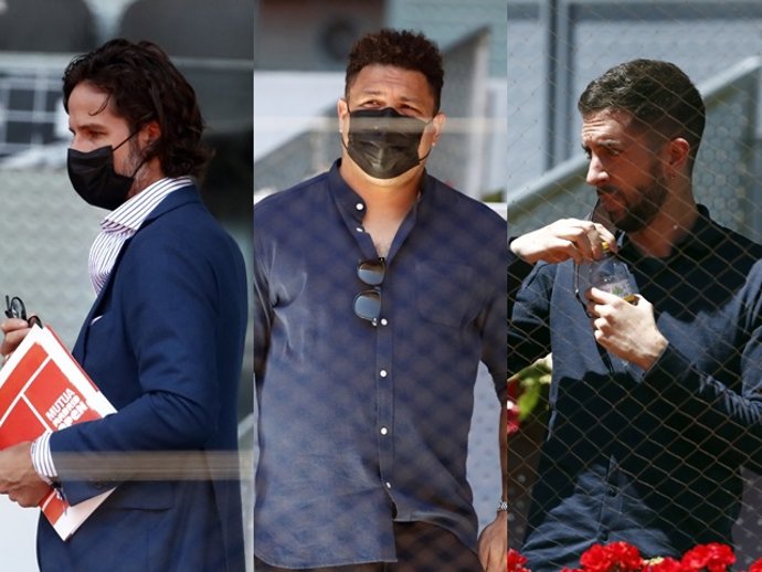 FELICIANO LÓPEZ, RONALDO Y DAVID BRONCANO