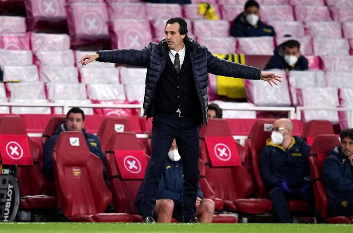 Unai Emery, técnico del Villarreal