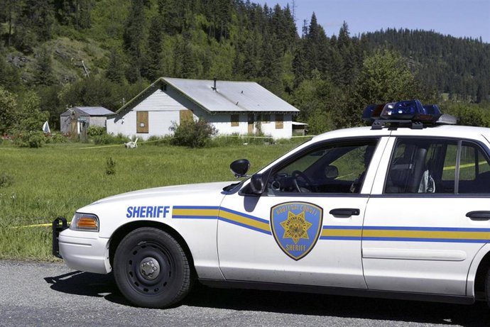 Archivo - Imagen de archivo de un vehículo de las fuerzas de seguridad de Idaho.