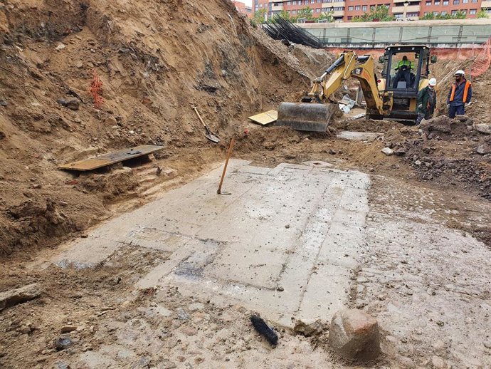 Hallados restos de la fuente de San Pedro de Vicálvaro.