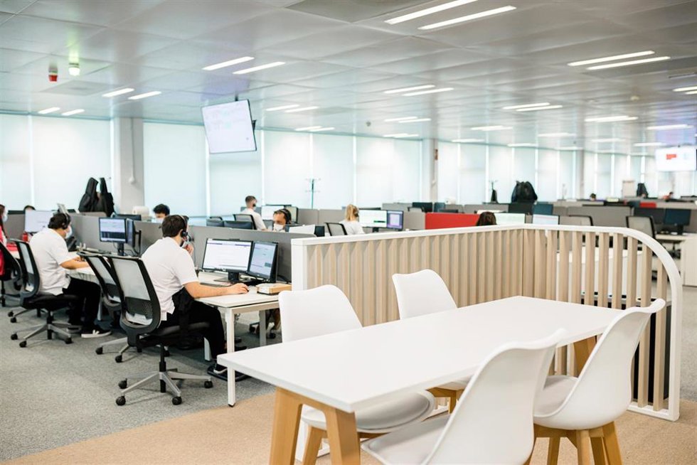 Archivo - Central receptora de alarmas de Securitas Direct.