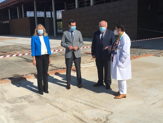 El presidente de la Junta, Juanma Moreno, en un acto en Marbella (Málaga)