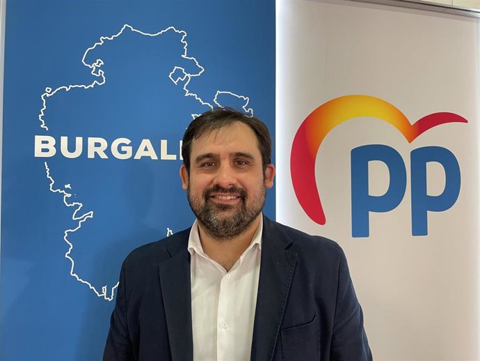 Jorge Berzosa, viceportavoz del Grupo Municipal Popular del Ayuntamiento de Burgos.