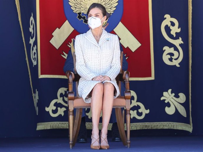 La Reina Letizia ha lucido uno de los vestidos más significativos de su vestidor