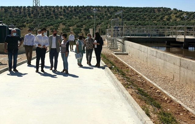 Visita a la nueva EDAR