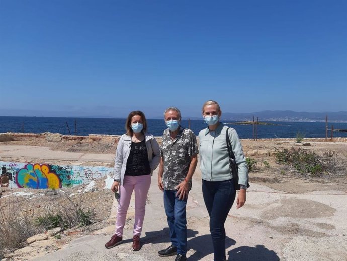 Representantes de Cs Palma visitan Can Pastilla y Playa de Palma