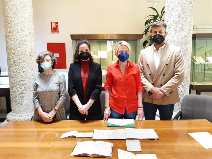 Presentación del 'Documento del mes' en el Archivo Histórico Provincial