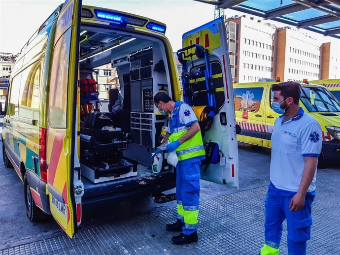 Ambulancia de Emergencias 112 Comunidad de Madrid