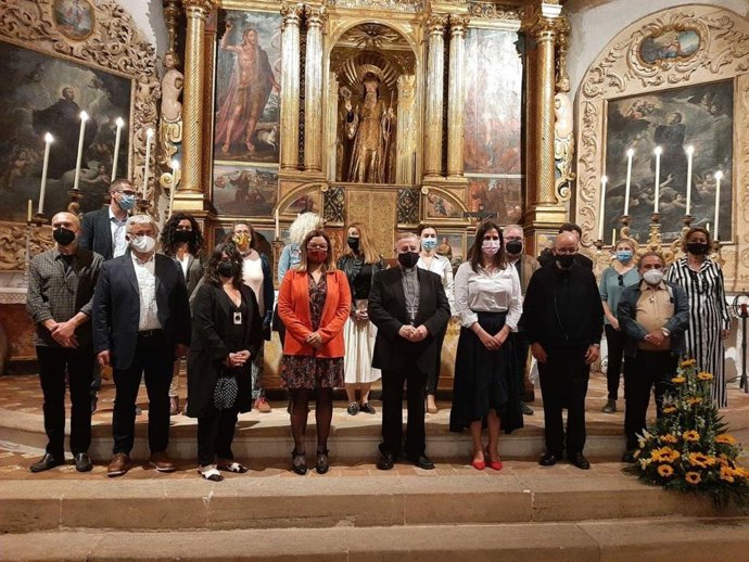 Consell de Mallorca y Obispado presentan la restauración de tres retablos de Sant Francesc de Paula en Campos.