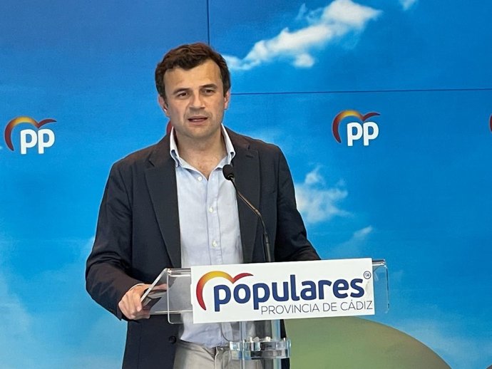 El vicesecretario de Política Municipal y Turismo del PP-A, Bruno García.