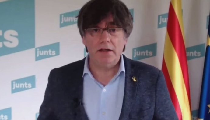 Archivo - El expresidente de la Generalitat y líder de Junts, Carles Puigdemont