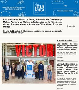 Boletín Sabor a Málaga