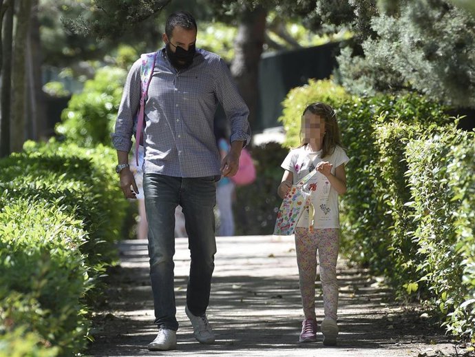 BORJA THYSSEN Y SU HIJA KALA
