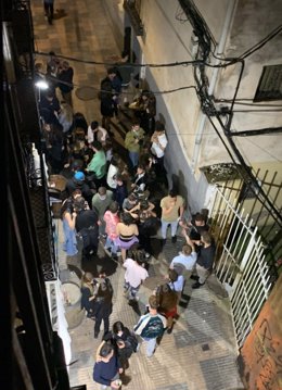 Reuniones en la calle en Cuenca tras el fin del estado de alarma