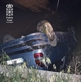 Accidente de tráfico en Miranda de Arga
