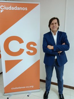 El coordinador de Ciudadanos en Almería (Cs), Rafael Burgos.