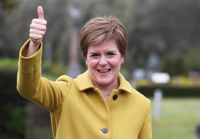 La ministra principal de Escocia, Nicola Sturgeon