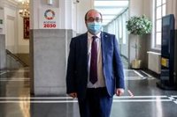 Iceta cree que "no toca" un estado de alarma, pero el Gobierno "lo estudiará y apoyará" si una comunidad lo pide