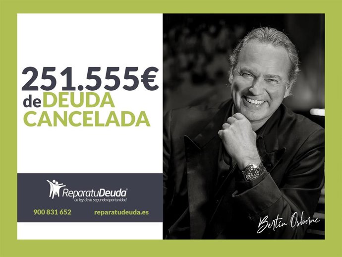 Bertín Osborne, imagen oficial de Repara Tu Deuda