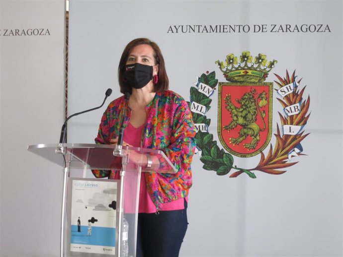 La vicealcaldesa y consejera de Cultura y Proyección Exterior del Ayuntamiento de Zaragoza, Sara Fernández.