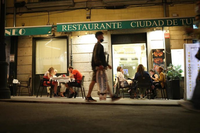 Un restaurante en Madrid
