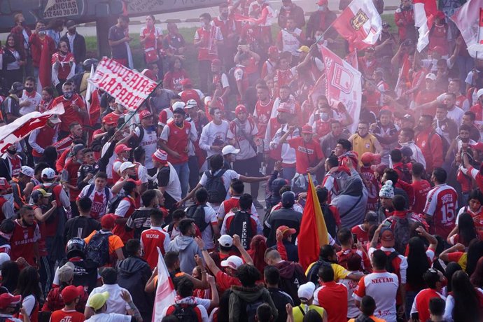 Archivo - Imagen de archivo de las manifestaciones en Colombia.