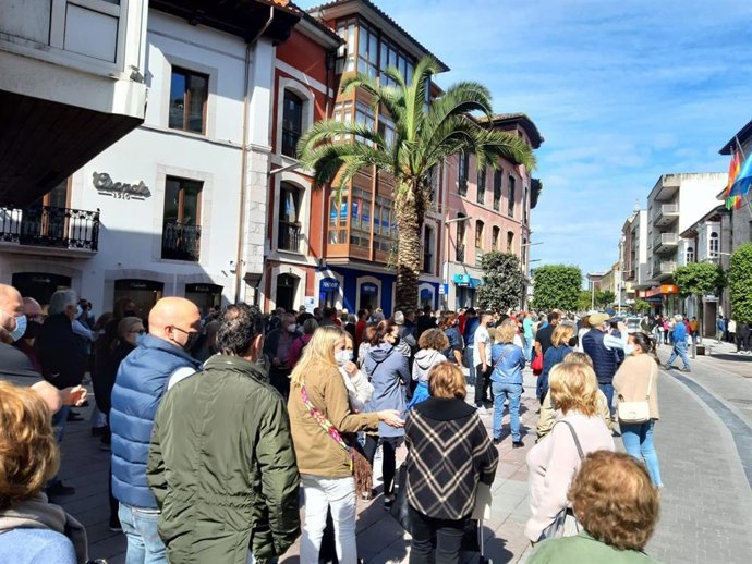 Movilización convocada por Otea en Llanes contra la última resolución del Principado