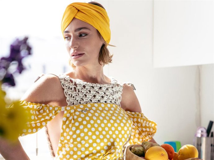 Archivo - Eugenia se lanza al diseño de ropa para el hogar con su colección Home o'clock