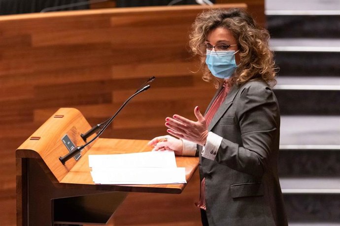 Archivo - La portavoz de Ciudadanos  en la Junta General, Susana Fernández.
