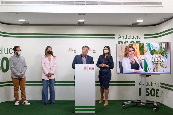 Rodrigo Sánchez, en rueda de prensa