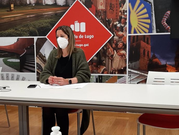 La alcaldesa de Lugo, Lara Méndez.