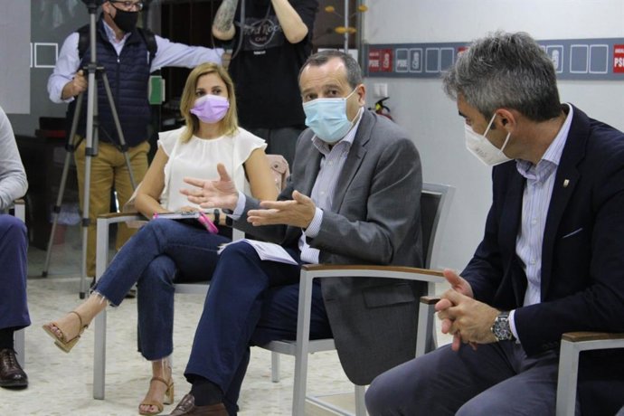 El secretario general del PSOE de Málaga, José Luis Ruiz Espejo.