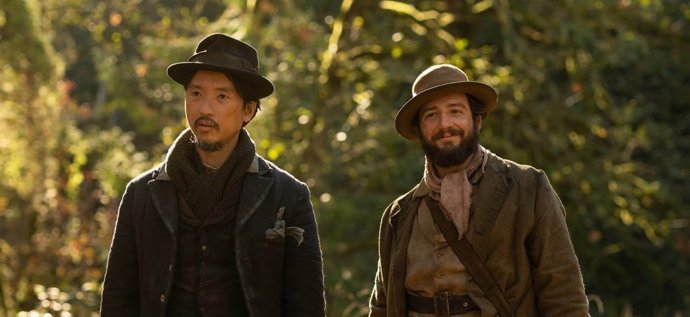 Fotograma de la película western 'First Cow, de la directora Kelly Reichardt