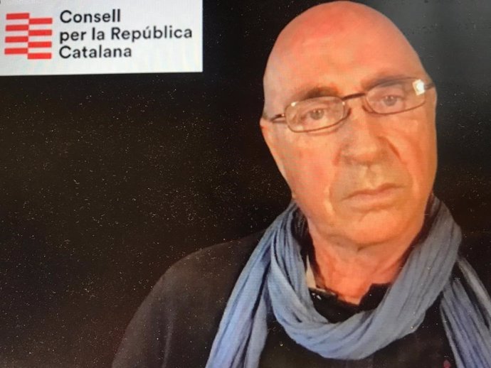 Cantant i membre de la direcció del Consell per la República, Lluís Llach.