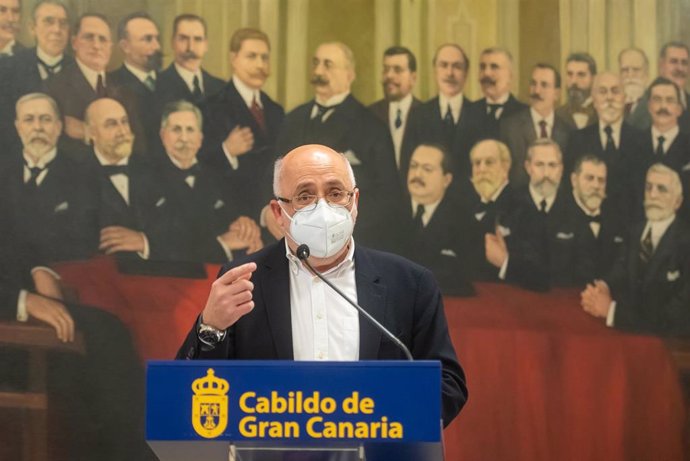 Archivo - El presidente del Cabildo de Gran Canaria, Antonio Morales