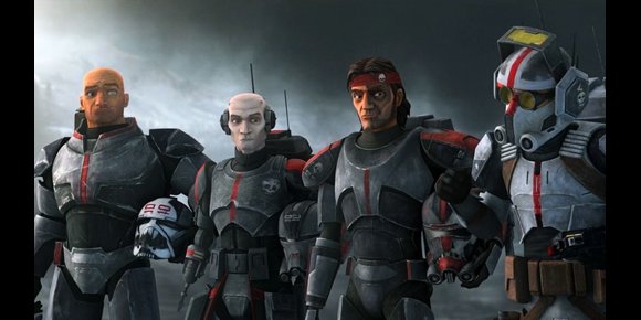 4. La respuesta de Star Wars a las acusaciones de 'blanqueo' en La Remesa Mala (The Bad Batch)