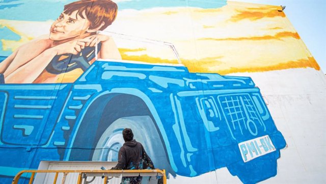 Mural OK Mobility by Joan Aguiló