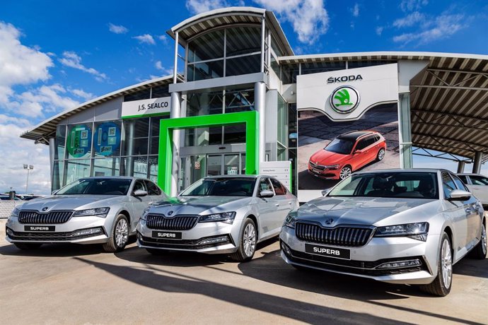 Superb IV, el modelo de Skoda entregado en el concesionario Sealco