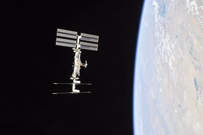 Estación Espacial Internacional fotografiada en 2018