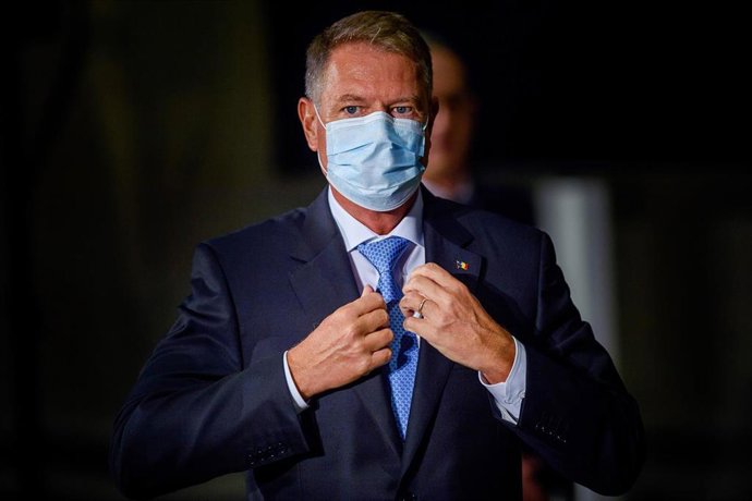 Archivo - El presidente de Rumanía, Klaus Iohannis