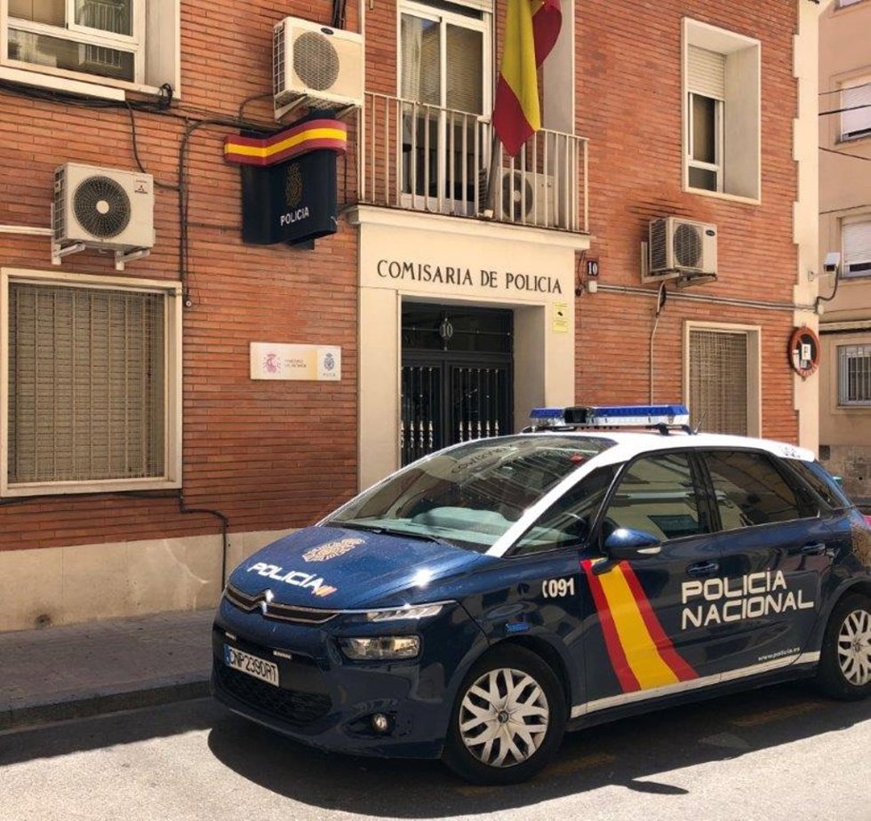 Coche de la Policía Nacional.